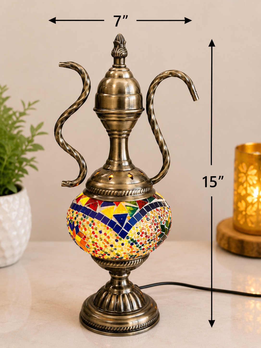 Artisans Mosaic Lamp Kit